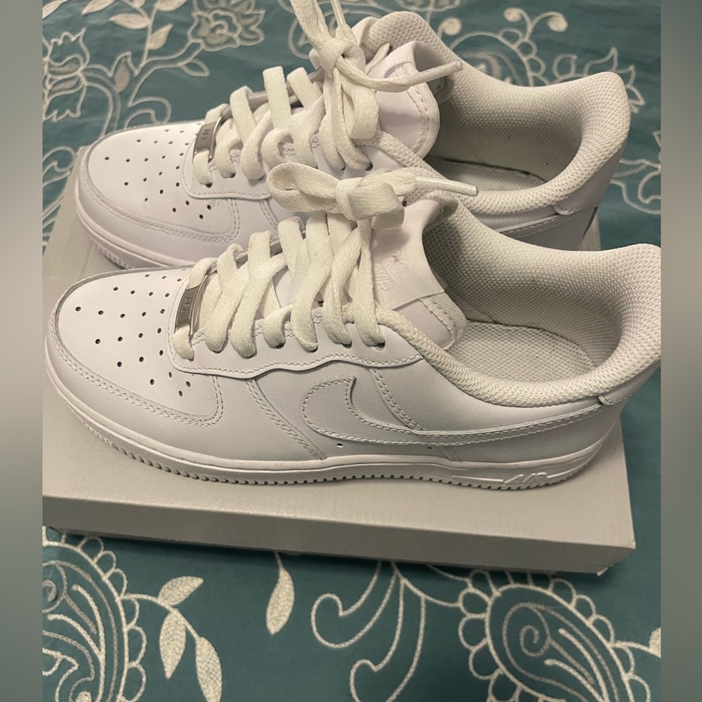 White Air Force ones